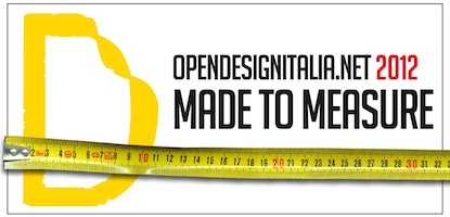 Open Design Italia banner