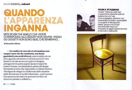 altrosguardo su spaziocasa di luglio 2010