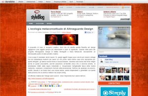 Altrosguardo Style Blog Maggio 2010